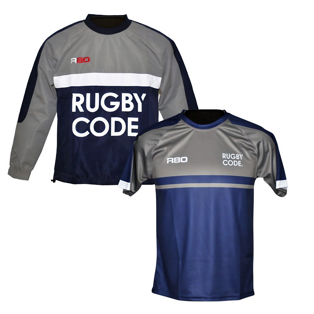 R80 Sports Jacket and T-Shirt Team Set - Breathable Athletic Outfit for Men & Women - Perfect for Basketball, Soccer & Outdoor Training