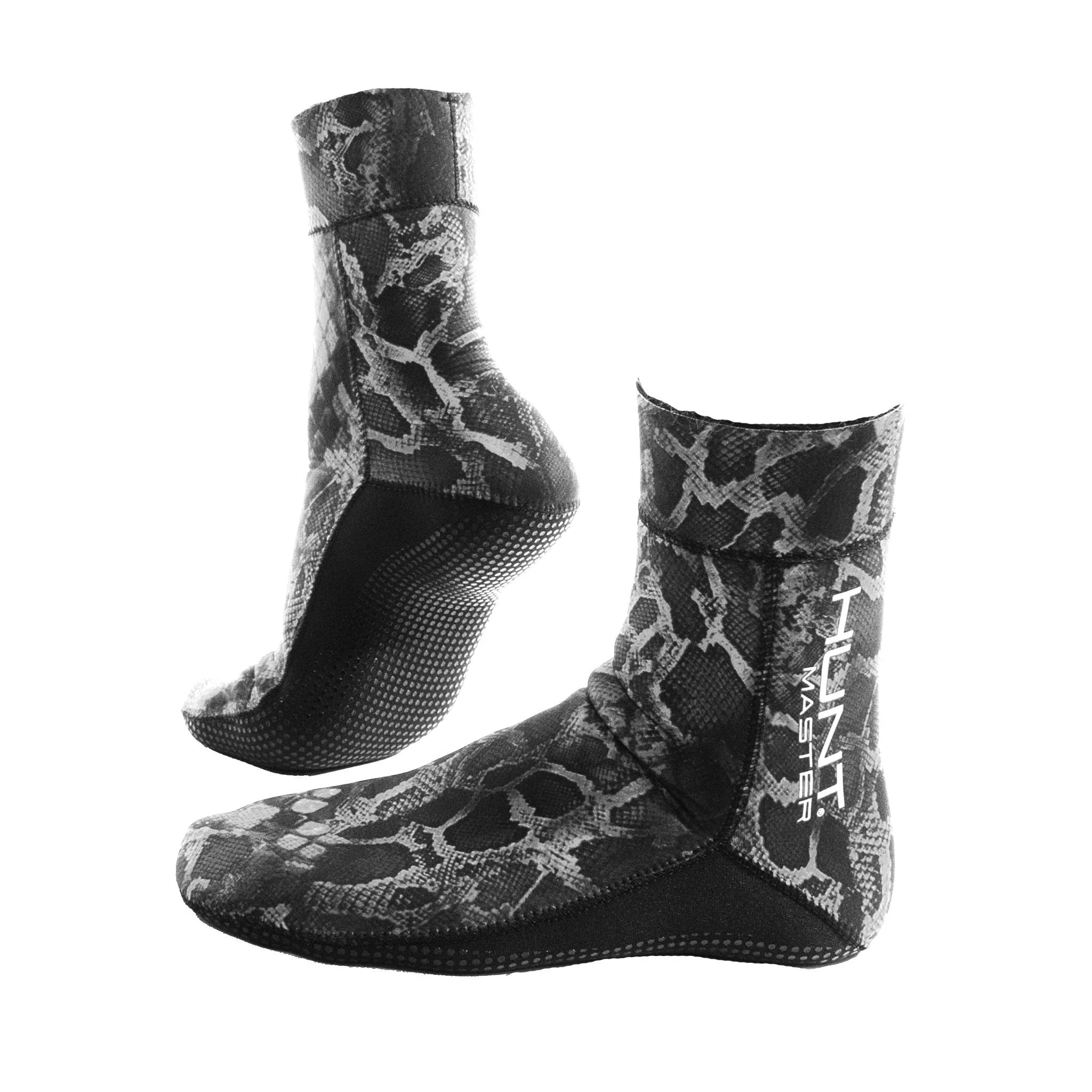 Hunt Master 3.5mm Neoprene Dive Socks - Camouflage Series for Scuba Diving, Spearfishing & Water Sports