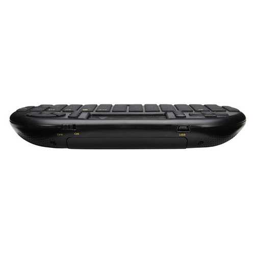 Backlit Mini Wireless Keyboard with Touchpad for PC, Android TV, HTPC - Compact & Ergonomic Design for Home Entertainment & Office Use