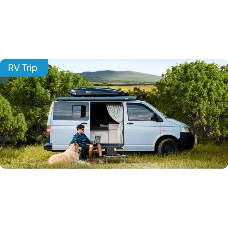 Bluetti AC200PL 2400W 2304Wh Solar Portable Power Station with Customizable Bundle - Perfect for Camping, RV Trips, Home Backup & Emergency Power Supply