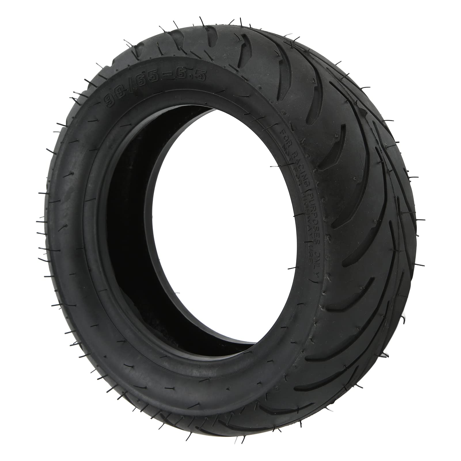 90/65-6.5 Electric Scooter Vacuum Tire - 10 Inch Off-Road Rubber Tire for Electric Scooters | Durable & Puncture-Proof for Rough Terrains & Commuting