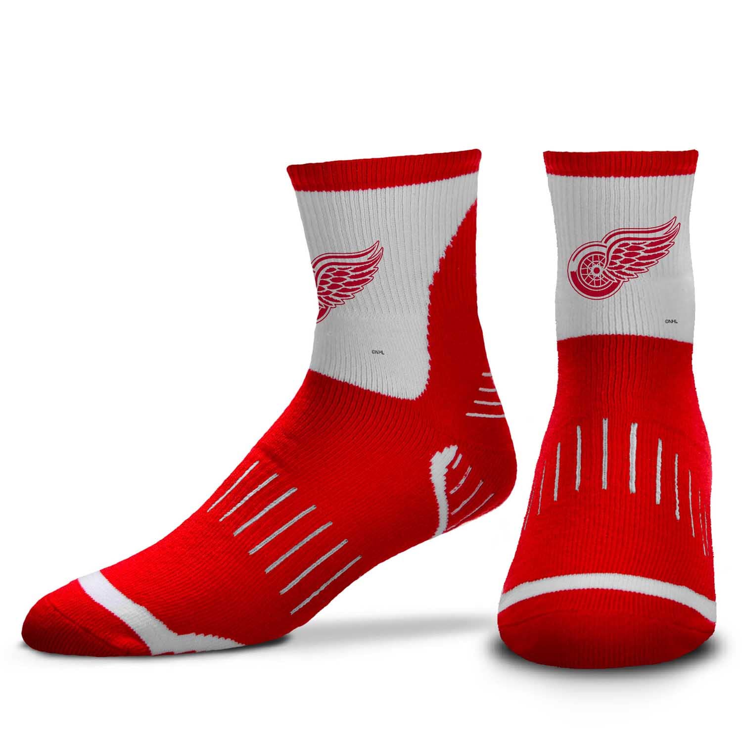 Youth NHL Surge Hockey Socks for Boys & Girls - Comfortable Quarter-Length Sports Socks for Hockey Fans - Perfect for Games, Practices & Everyday Wear