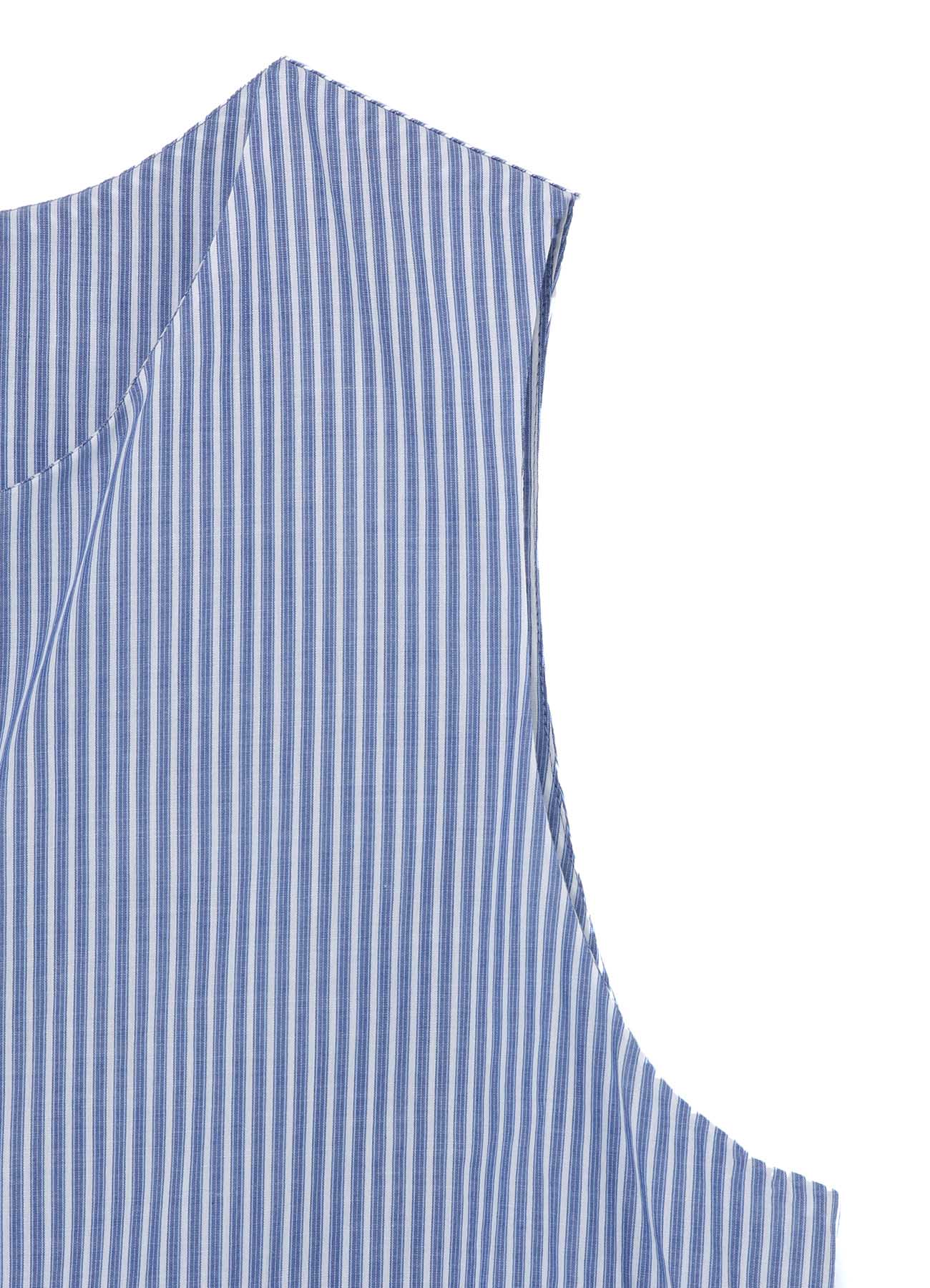 Stylish Cotton Stripe Front Drape Blouse for Women - Trendy Casual & Office Wear - Perfect for Work, Date Night & Everyday Outfits