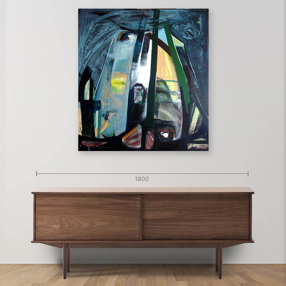 Coast Acrylic Painting on Canvas - Handmade Ocean Landscape Wall Art for Home & Office Decor - Perfect for Living Room, Bedroom, or Beach House