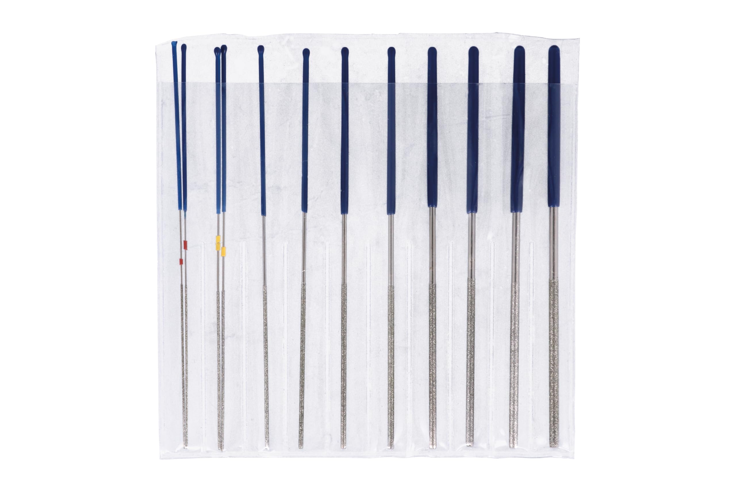 12-Piece Laser 8645 Micro Round Diamond Coated File Set for Jewelry Making, Nail Art, and Precision Metalworking – Professional Grade Tools for Craftsmen and DIY Enthusiasts