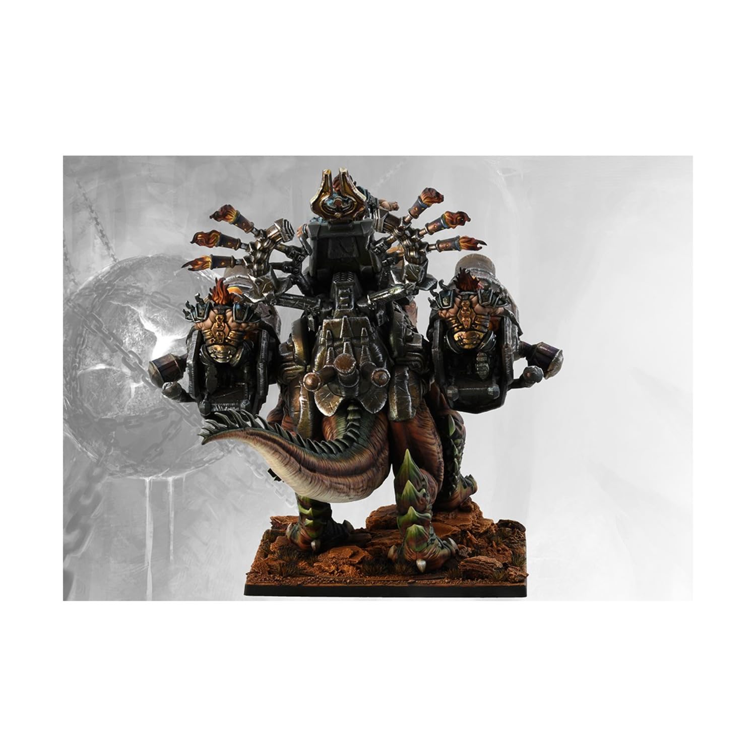 Para Bellum Wargames Conquest: Dweghom - Hellbringer Drake Miniature | Tabletop Strategy Game | Fantasy Battle Scenes & Collectible Figurine