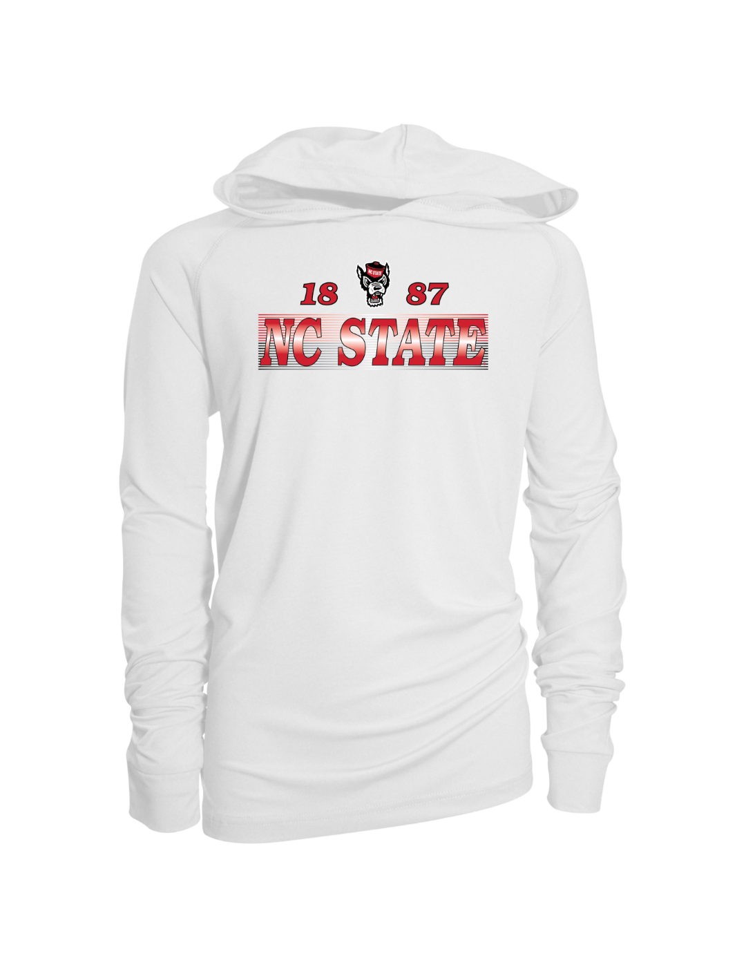 North Carolina State Wolfpack Youth Boys' Hooded Pullover Sweatshirt - Comfortable Fleece Hoodie for School, Sports & Outdoor Activities