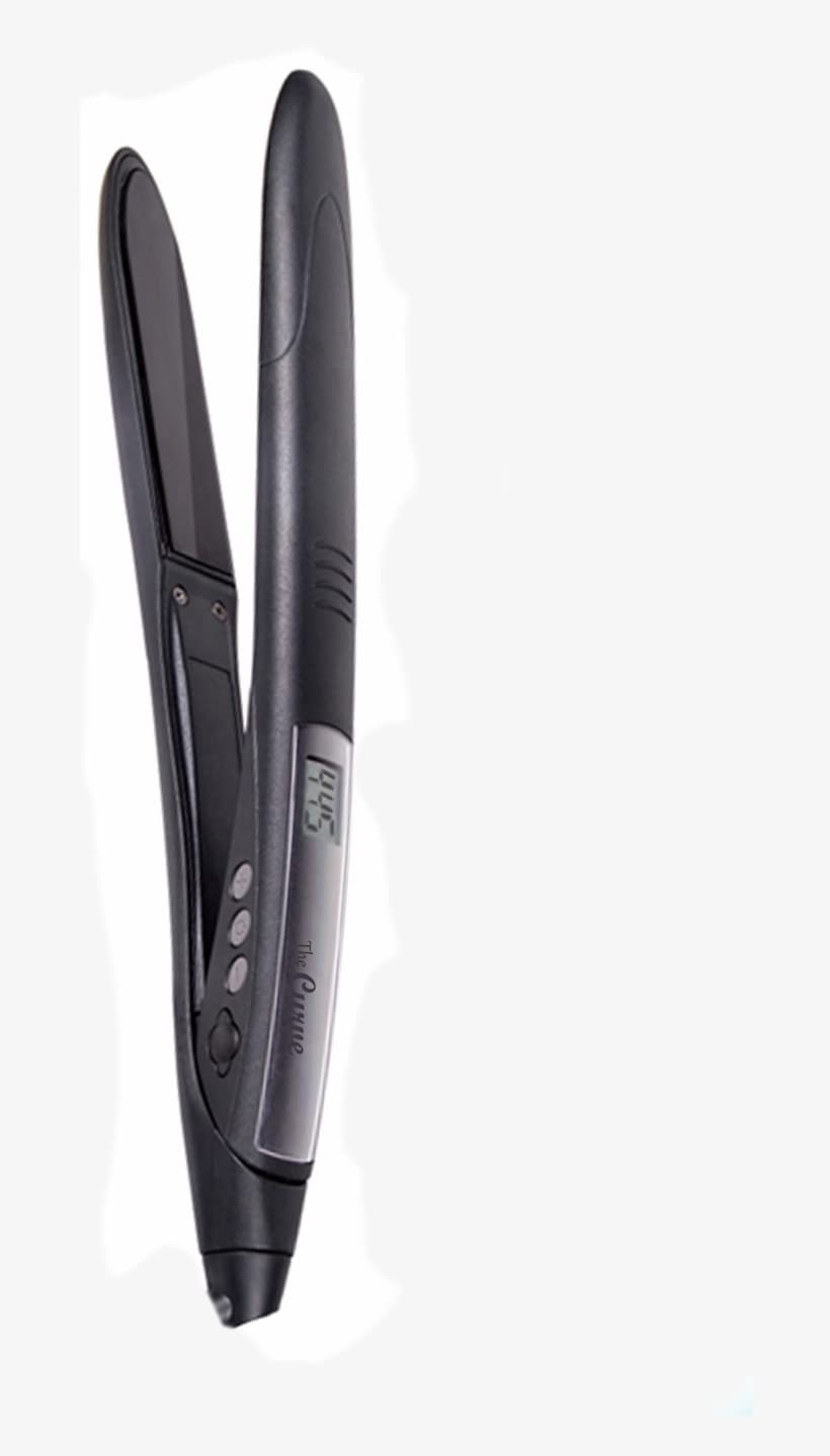 The CURVE Professional 1 Inch Flat Iron for Hair - Ceramic Tourmaline Straightener for Smooth, Shiny & Frizz-Free Styling - Perfect for Home Use, Salon & Travel