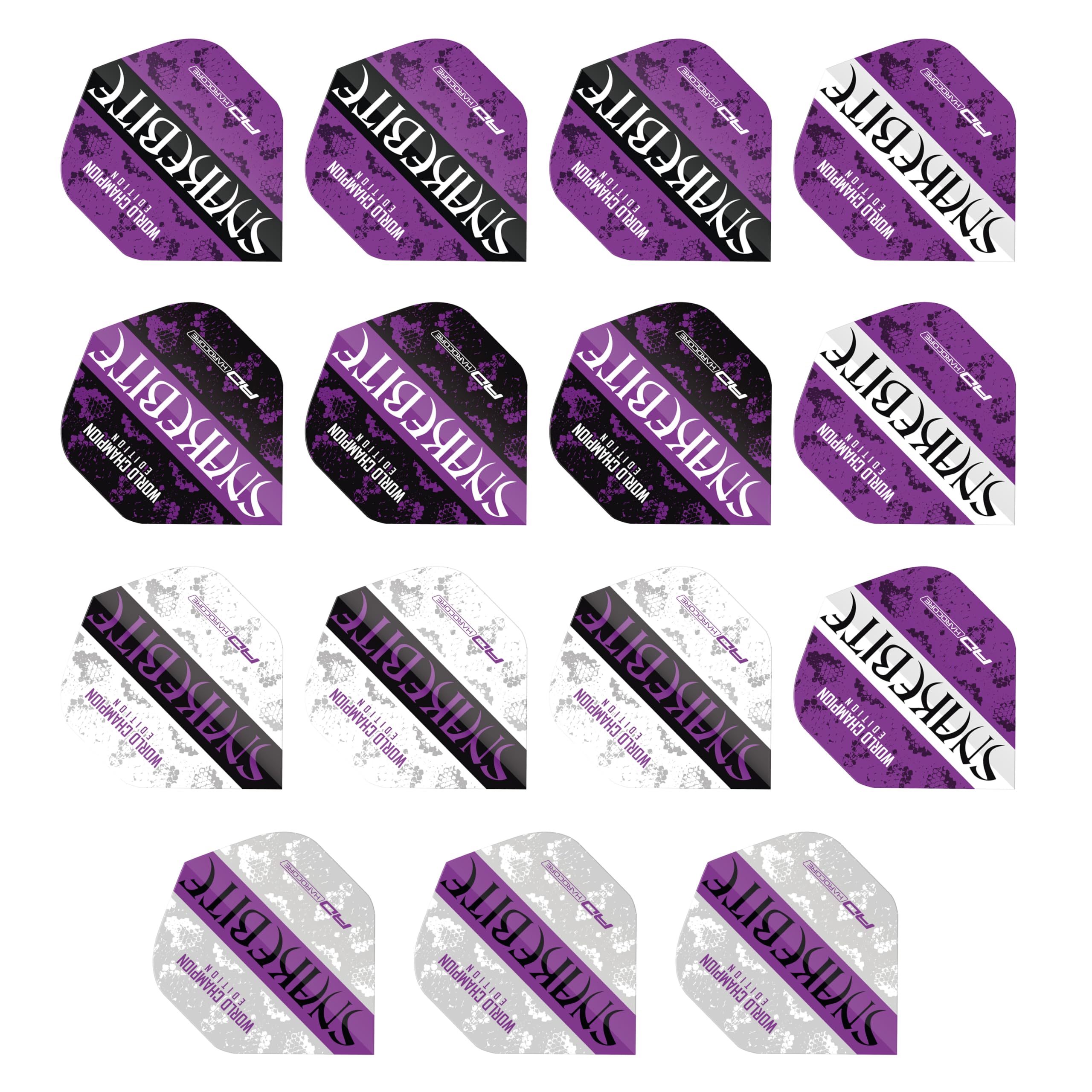 RED DRAGON Snakebite World Champion Flight Pack - Professional Darts Set for Tournaments & Home Practice | Perfect for Bars, Game Rooms & Competitive Play