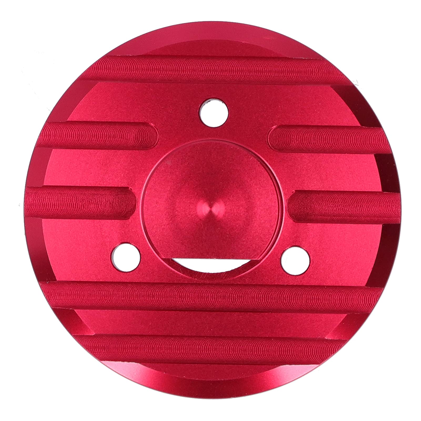 Aluminum Alloy Car Radio Antenna Base Cover - Compatible with Jeep JKU JL JLU Models 27-217 - Durable Red Antenna Trim for Enhanced Vehicle Aesthetics & Protection (Perfect for Off-Roading & Daily Commuting)