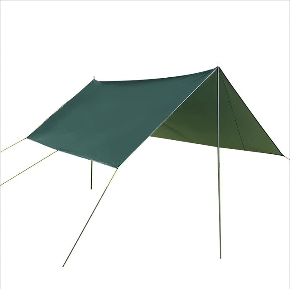 Waterproof Hammock Rain Fly Tent Tarp - Portable Camping Shelter & Sunshade for Outdoor Adventures, Backpacking, Hiking, and Snow Camping - Perfect for Hammock Protection, Pergola Canopy, and Beach Sun Shelter
