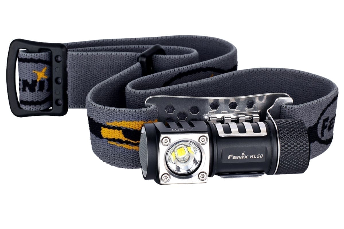 Fenix HL50 Rechargeable Headlamp - 500 Lumens LED Headlight for Camping, Hiking & Outdoor Adventures (Discontinued Model)