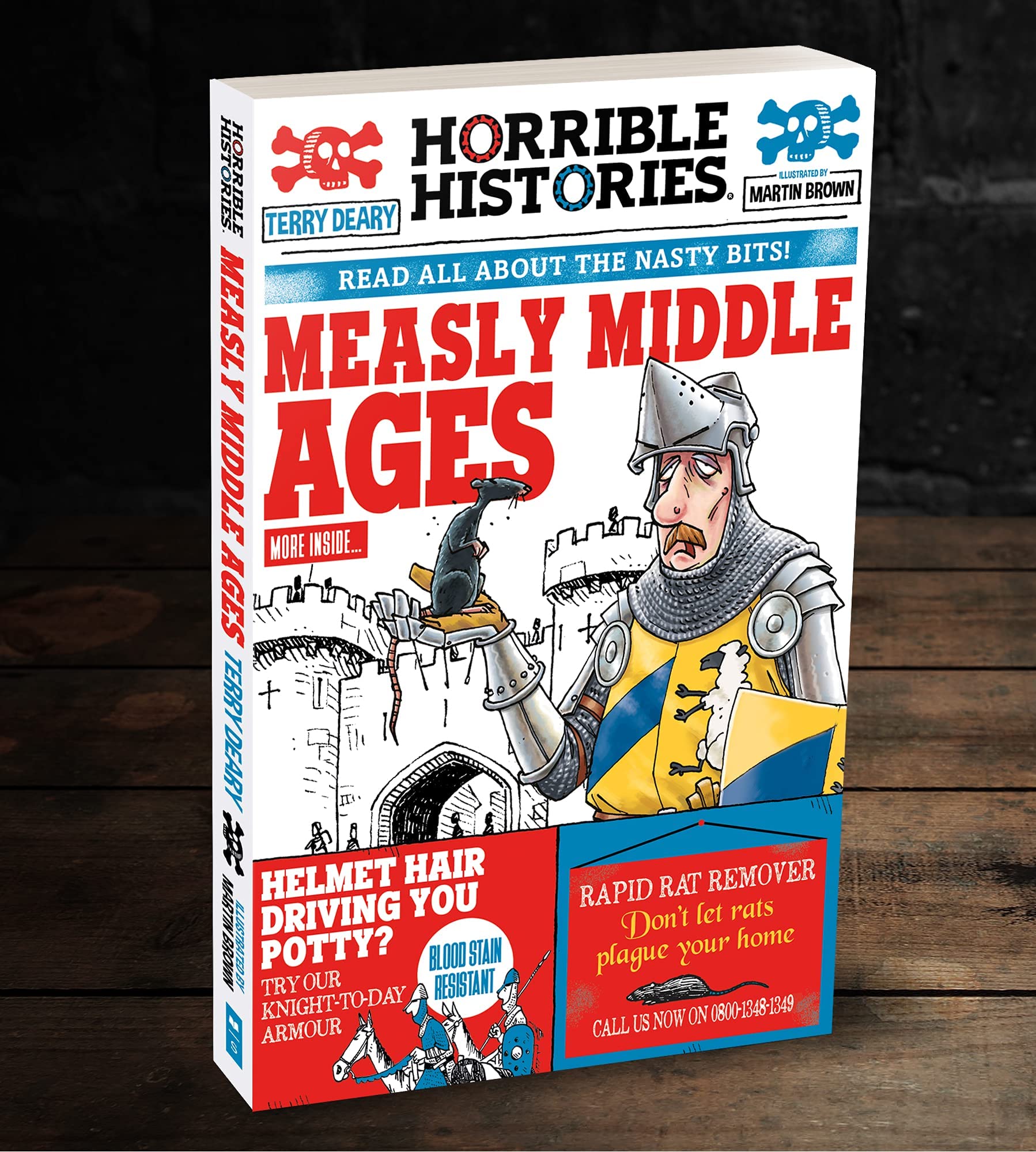 Horrible Histories: Measly Middle Ages - Educational Kids Book | Medieval History Learning for Children | Perfect for Classroom & Homeschooling