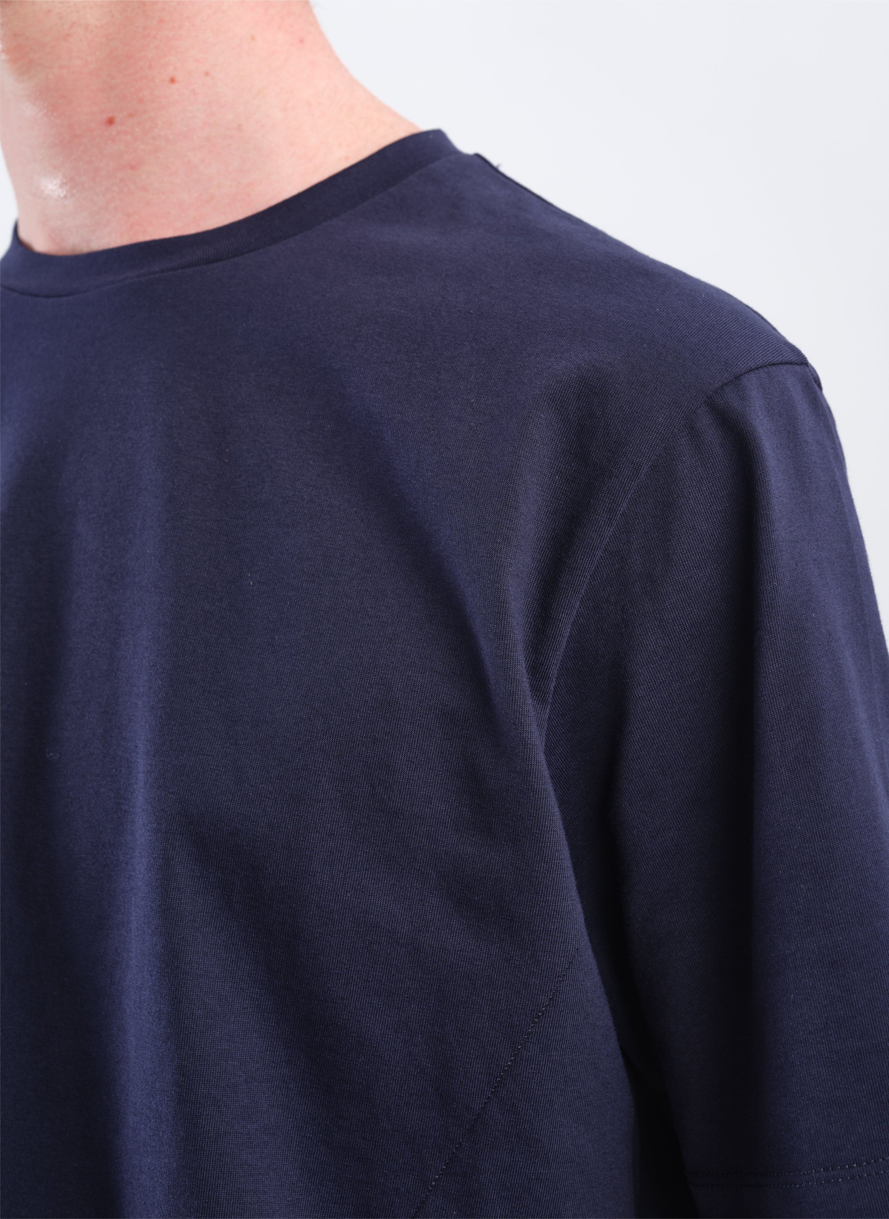 Premium Mercerized Cotton T-Shirt (T01) - Soft & Durable Men's Casual Wear for Everyday Comfort & Style