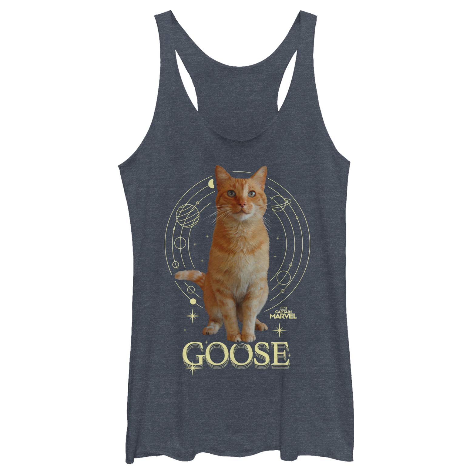 Marvel Goose Kitty Women's Racerback Tank Top - Comfortable Workout & Casual Wear for Women | Gym, Yoga, Running & Summer Outfits