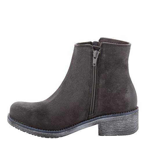 Brushed Oily Midnight Suede