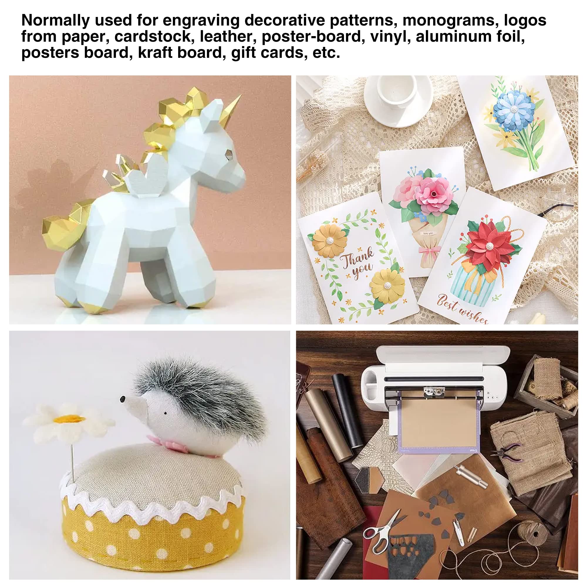 Premium Fine Point Cut Blades for Cricut Maker, Explore One, Air & Air 2 - Precision Cutting Tools for Vinyl, Cardstock & DIY Crafts - Perfect for Scrapbooking, Home Decor & Personalized Gifts