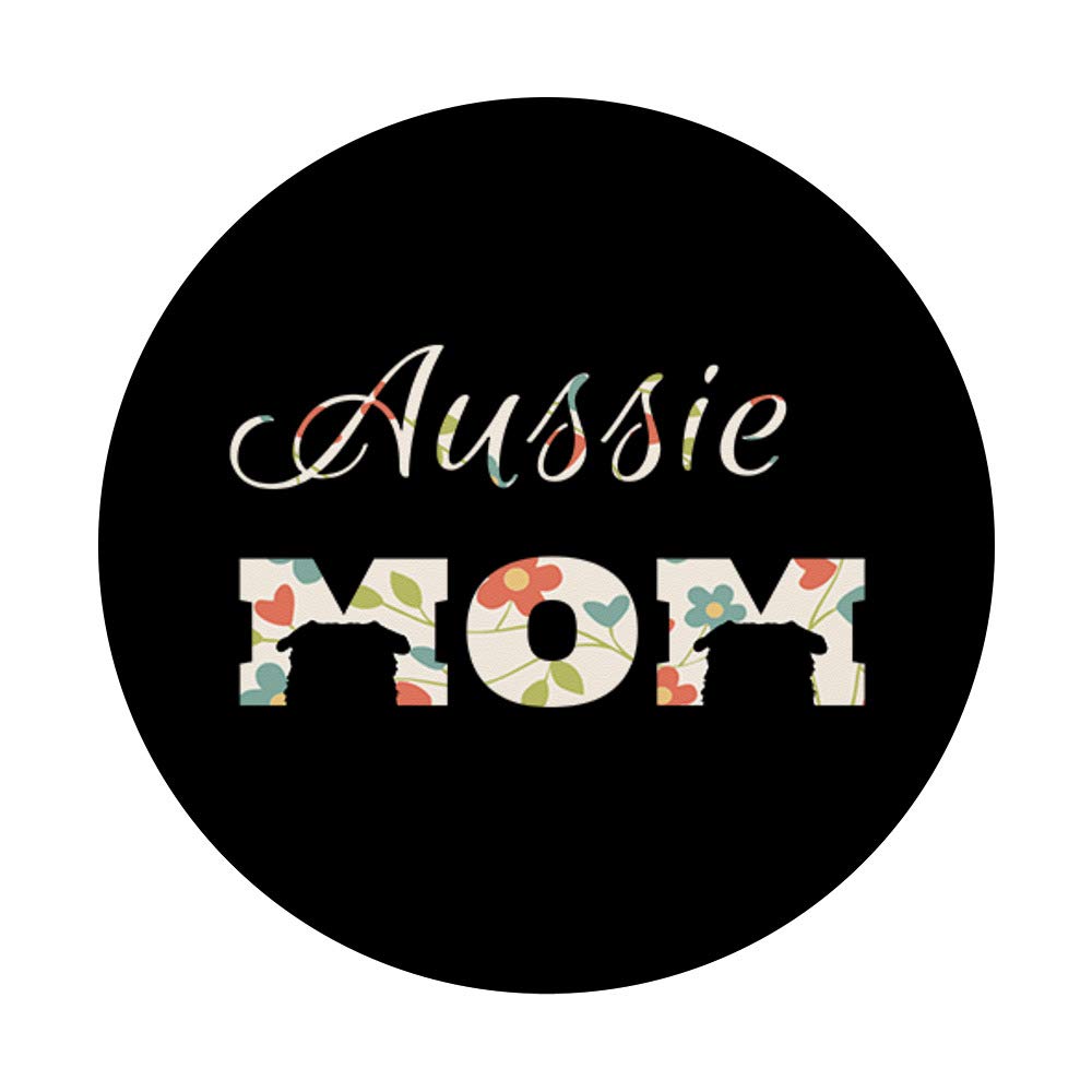 Aussie Mom Tablet and Phone Stand with Swappable PopGrip for Women - Perfect for Hands-Free Viewing, Cooking, and Nursing