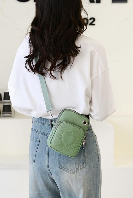 SYGA Women's Crossbody Phone Bag - Small Shoulder Purse for Phone, Wallet & Coins | Perfect for Travel, Shopping & Everyday Use