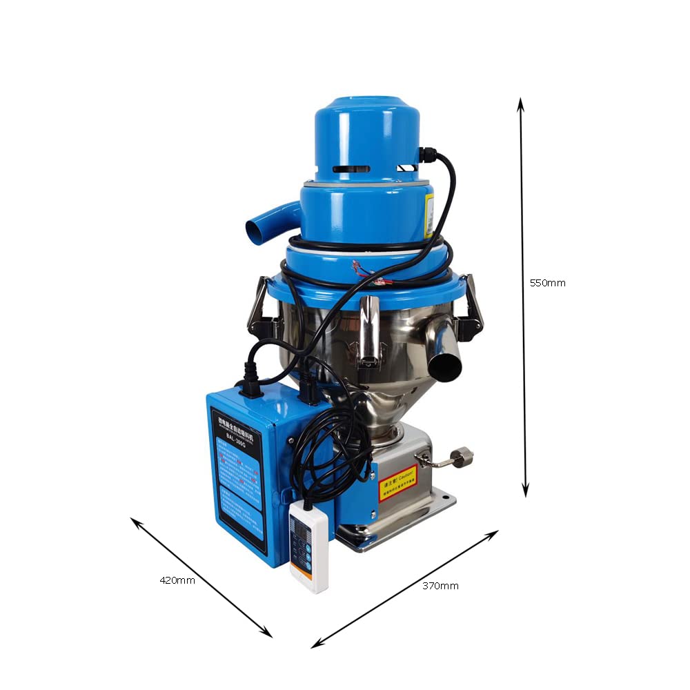 INTBUYING Auto Suction Vacuum Feeding Machine for Plastic Materials - 220V 1PH Automatic Vacuum Loader & Feeder Auxiliary Equipment | Ideal for Plastic Injection Molding & Manufacturing