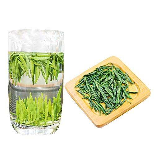 Premium Sichuan Emei Mountain Green Tea - Super Grade Loose Leaf First Spring Picked (8.8oz) | Fresh Bamboo Shoot Flavor | Perfect for Morning Tea, Office Refreshment & Gift Giving