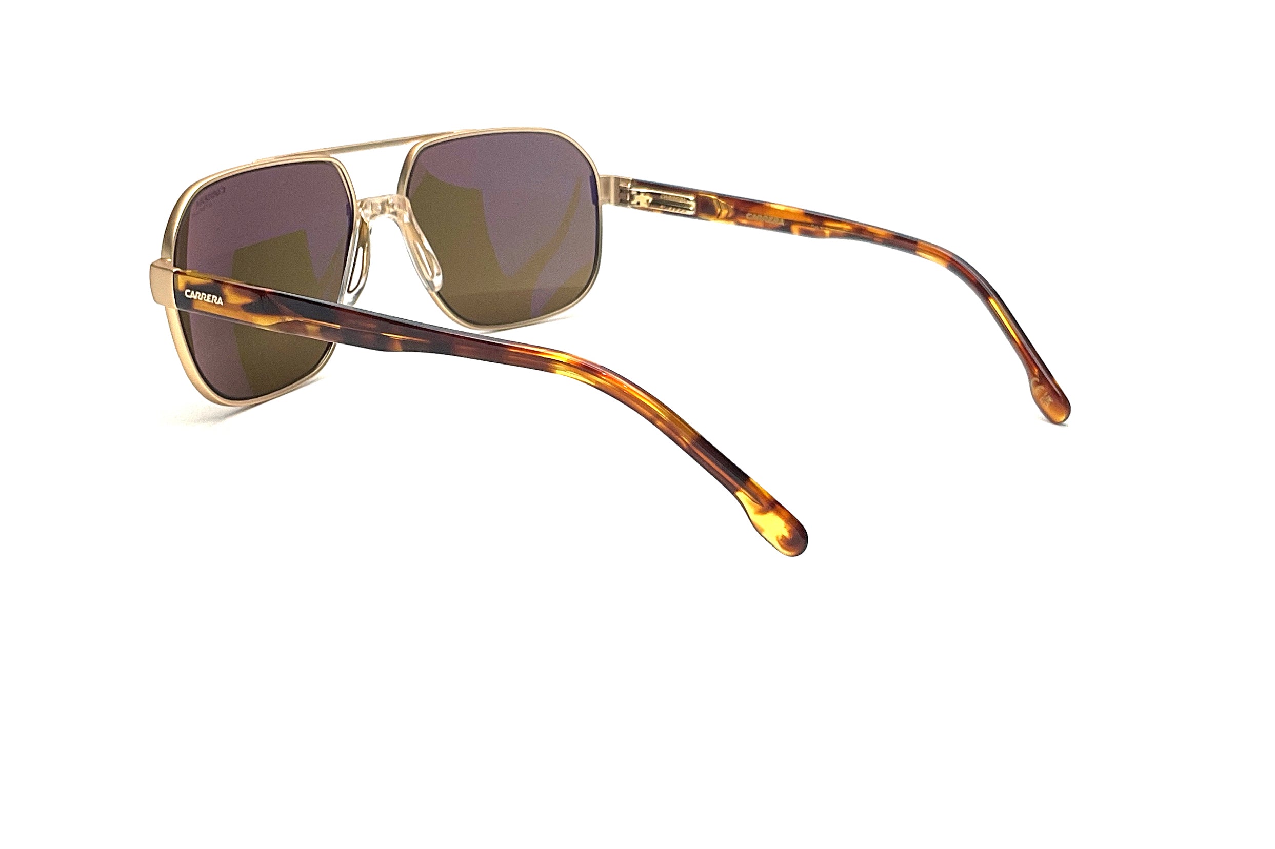 Carrera C Flex 12/G/S Gold Sunglasses - Polarized UV Protection for Men & Women - Perfect for Driving, Running & Outdoor Activities