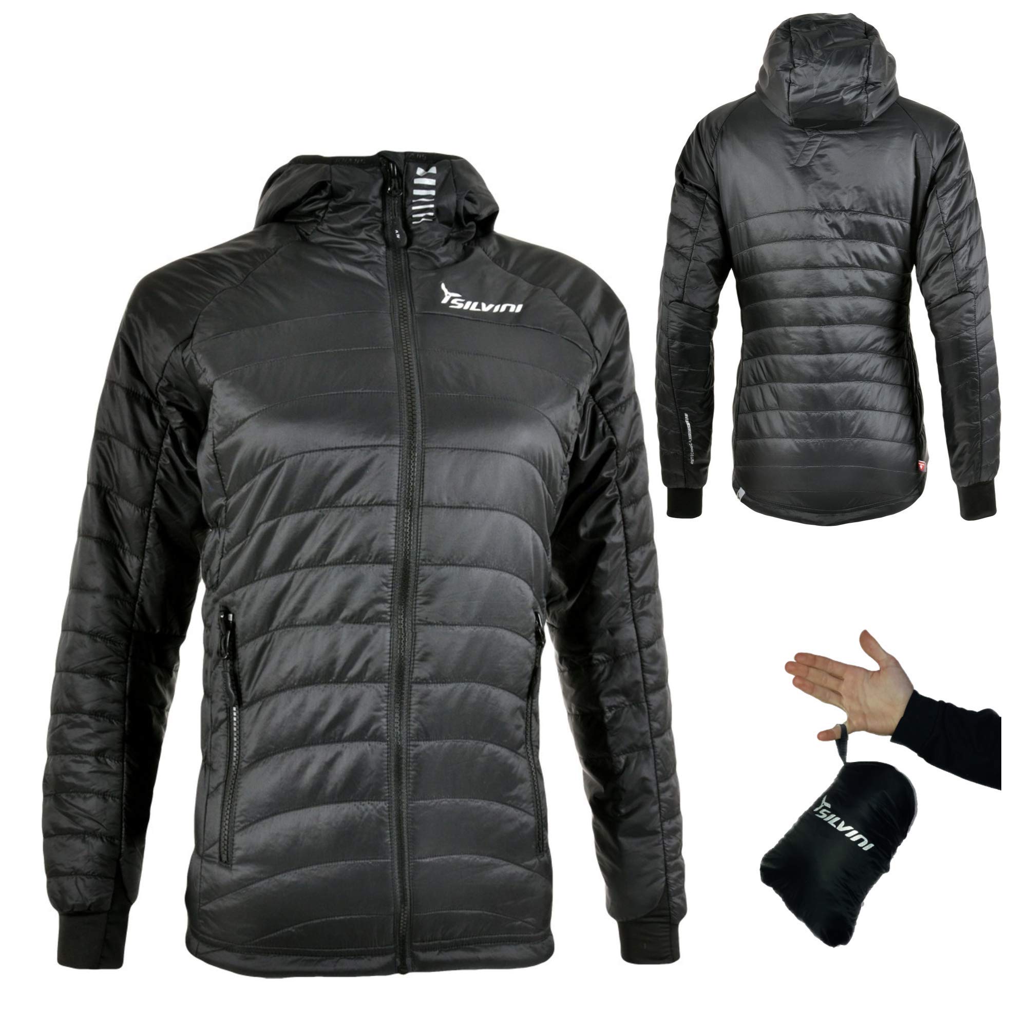 SILVINI Cesi Women's Primaloft Puffer Jacket - Waterproof Hiking Jacket for Outdoor Adventures, Winter Travel & Daily Wear