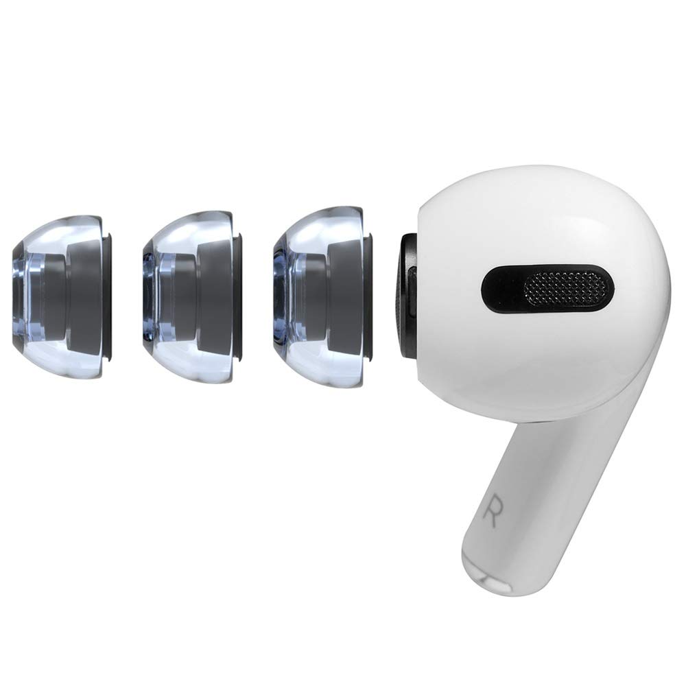 AZLA XELASTEC AirPods Pro Tips (1st/2nd Gen) - Premium Silicone Ear Tips for Workout & Travel