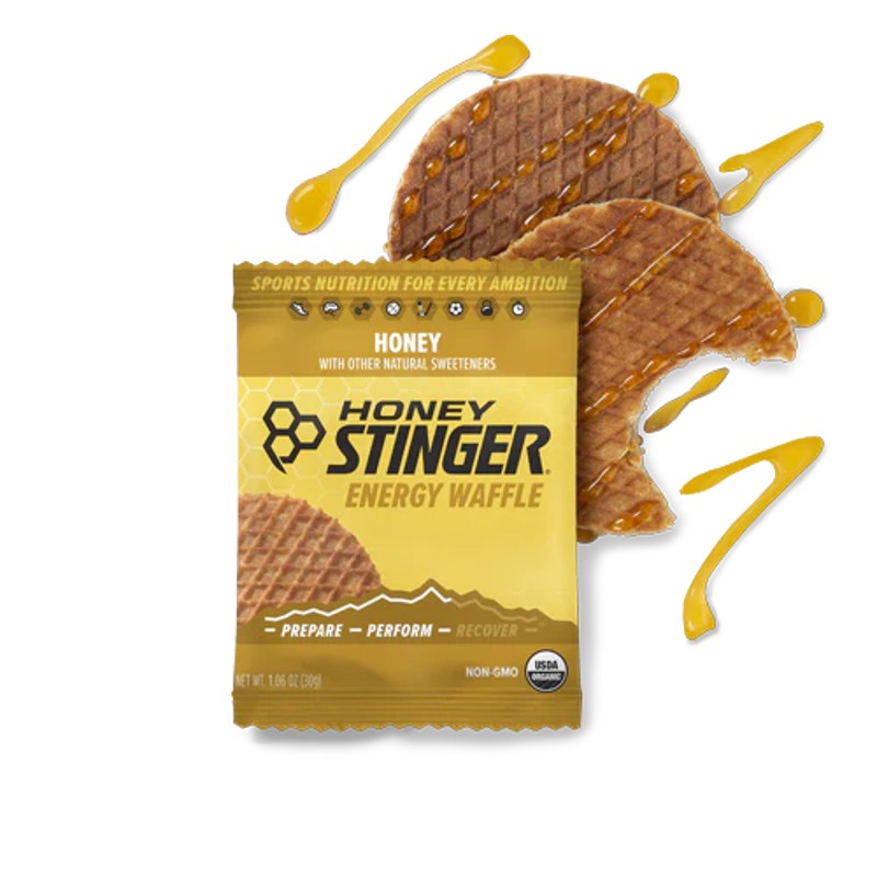 Honey Stinger Organic Waffles - Energy Snack for Athletes & Hikers - Perfect Pre-Workout & Post-Workout Fuel for Running, Cycling & Outdoor Activities