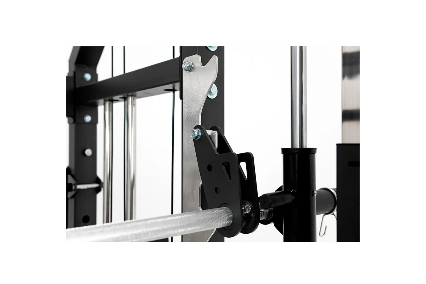 Warrior 701 All-in-One Power Rack with Smith Machine & Cable Crossover - Multi-Functional Home Gym Equipment for Strength Training & Fitness - Perfect for Home Workouts & Garage Gyms (Summer Sale)