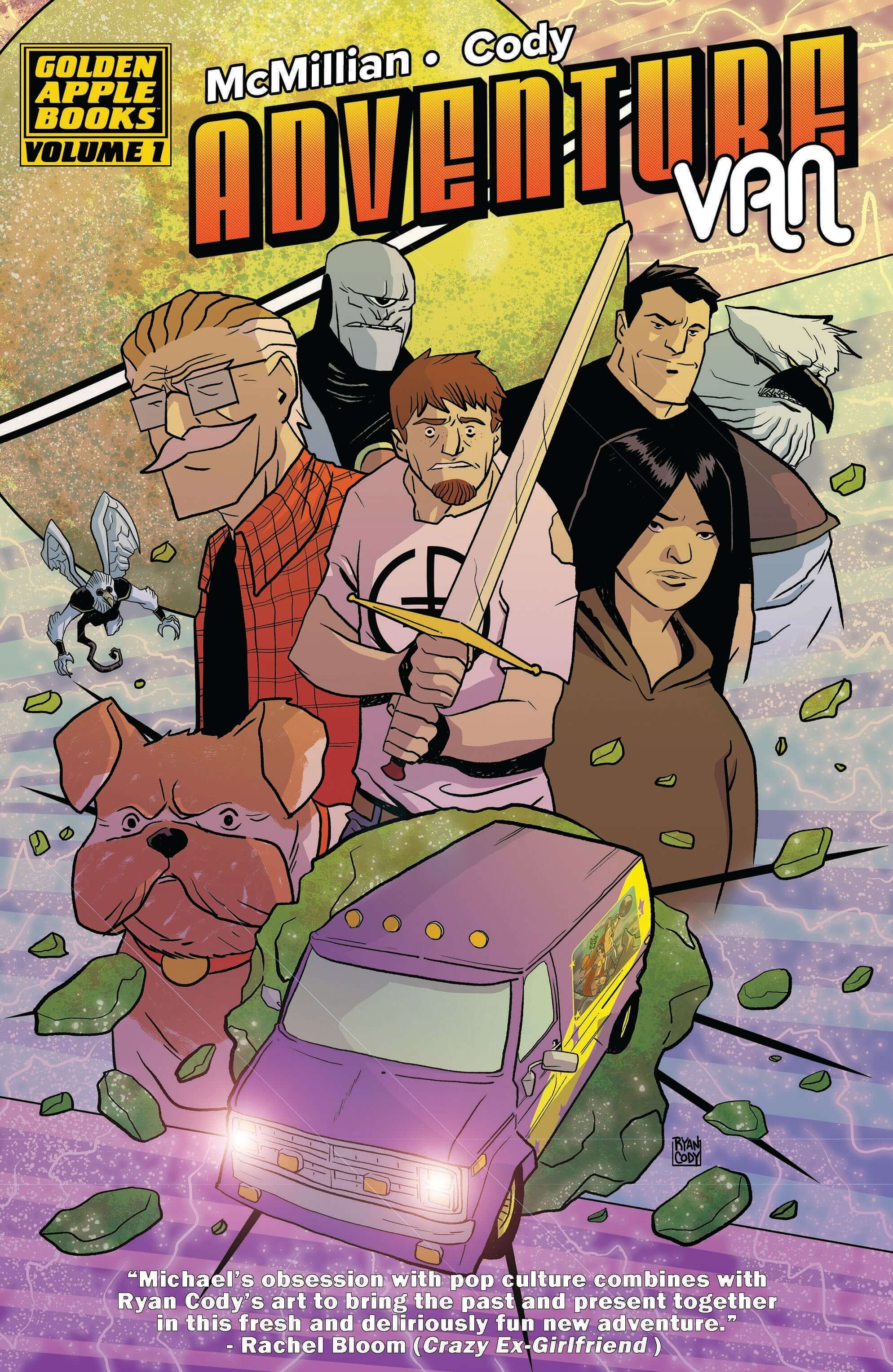 Adventure Van TP Vol 1 by Michael McMillian & Ryan Cody | Graphic Novel | Road Trip Adventure Comic Book | Perfect for Camping Enthusiasts & Travel Lovers
