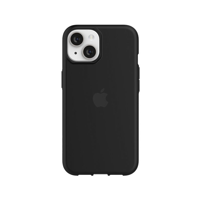 Griffin Survivor Clear iPhone 14 Case - Black | Rugged Protective Cover for Outdoor, Work & Everyday Use