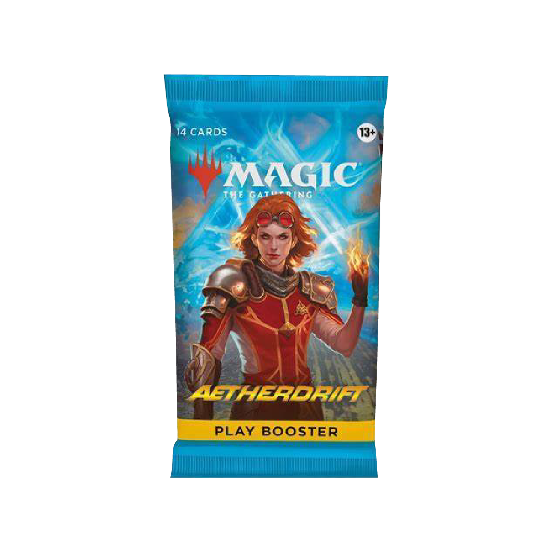Magic: The Gathering Aetherdrift Play Booster Pack | Collectible Trading Card Game | Perfect for MTG Tournaments & Casual Game Nights