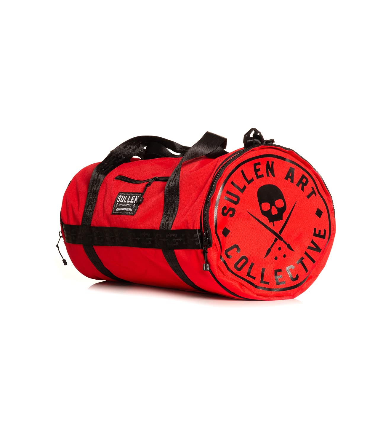 Sullen Men's Red Duffle Bag for Travel & Gym - Water-Resistant Overnight Bag with Shoulder Strap - Perfect for Weekend Getaways, Workouts & Business Trips
