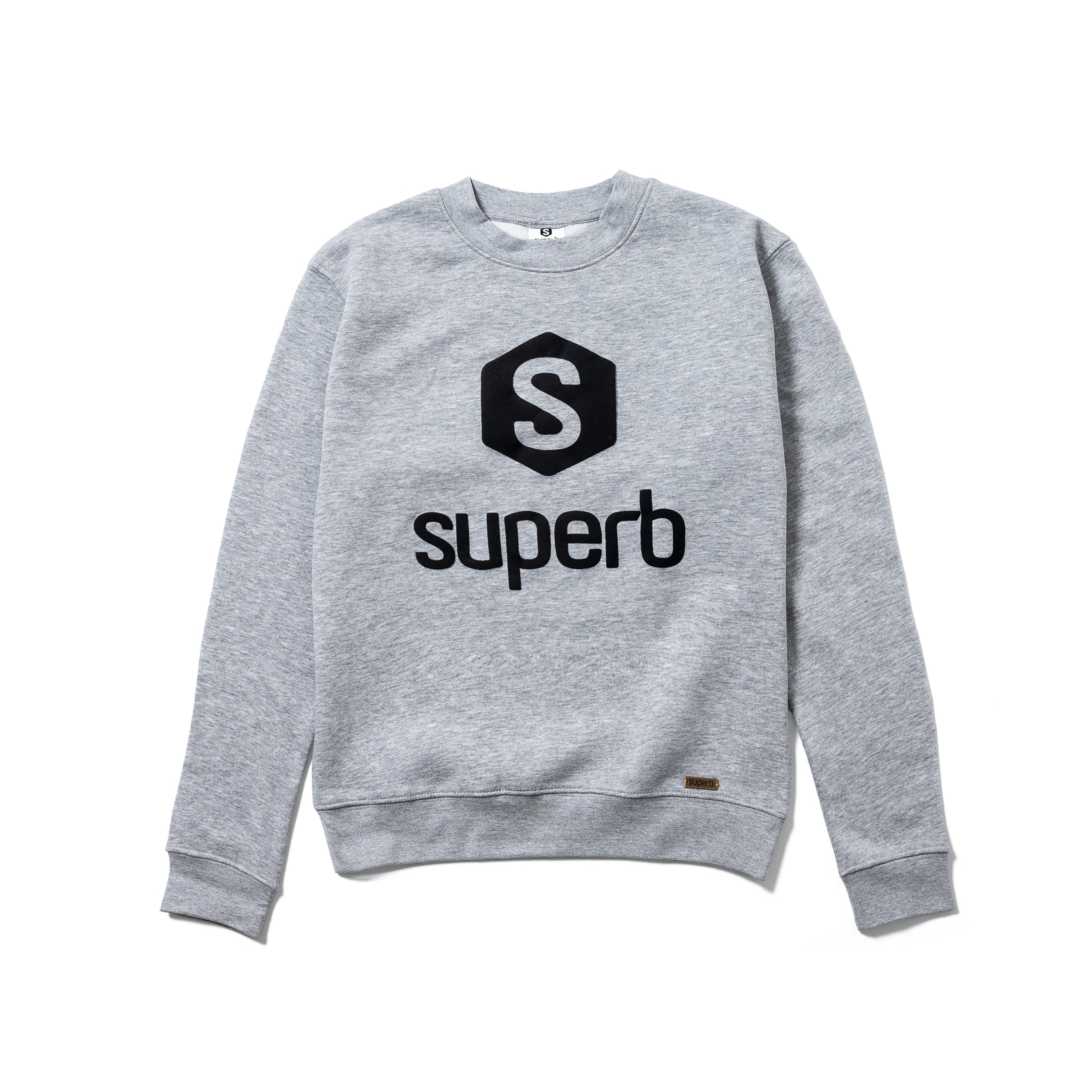 Hexablack Grey Hooded Sweatshirt - Men's & Women's Casual Pullover for Outdoor & Streetwear Fashion