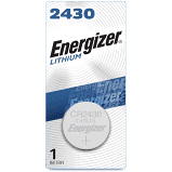 Energizer 2430 3V Lithium Battery - Long-Lasting Power for Watches, Calculators & Medical Devices | Reliable Performance for Everyday Electronics