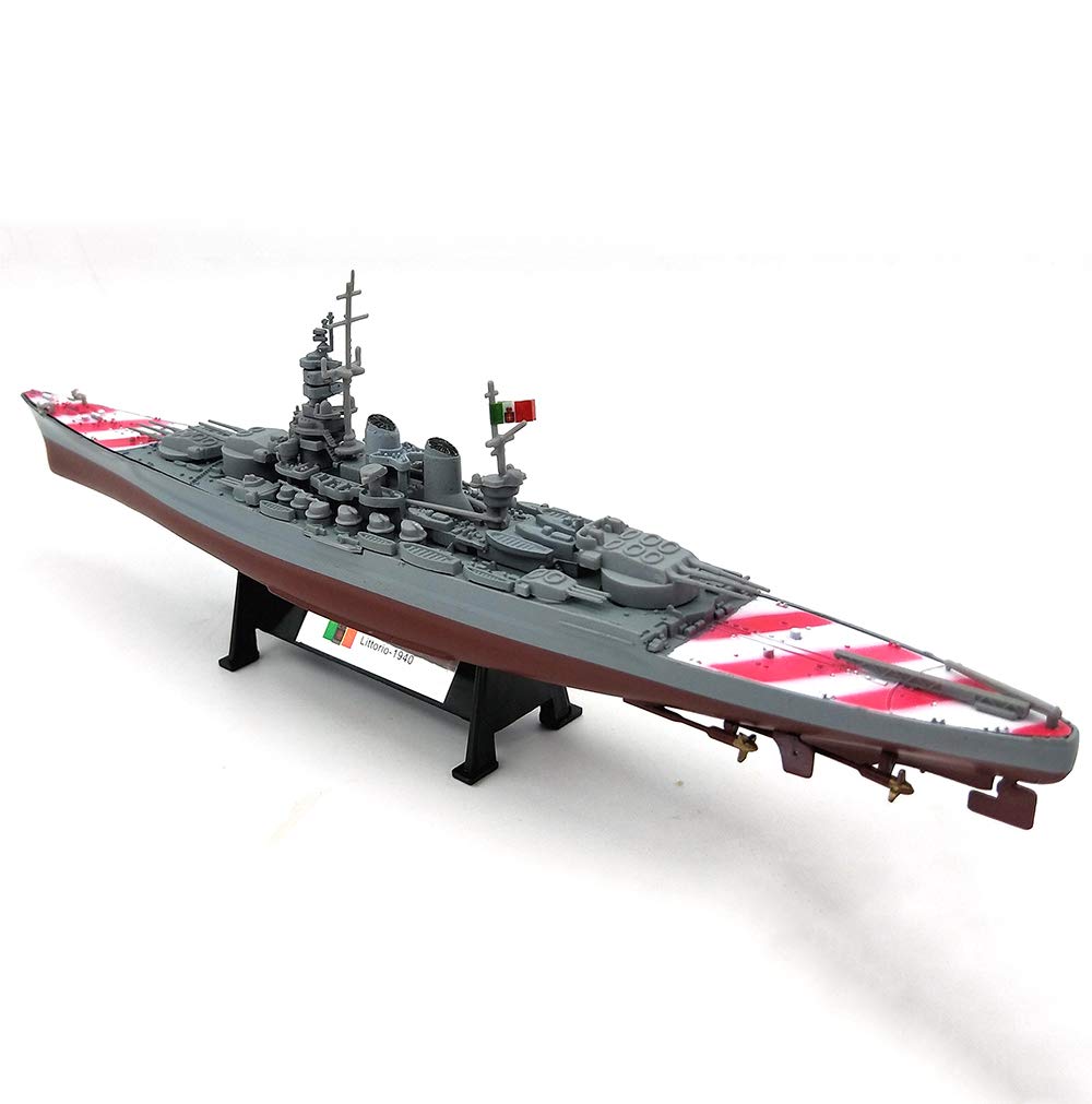 1/350 Italian Navy Battleship RN Littorio Model Kit - DIY Gift for Collectors & History Fans