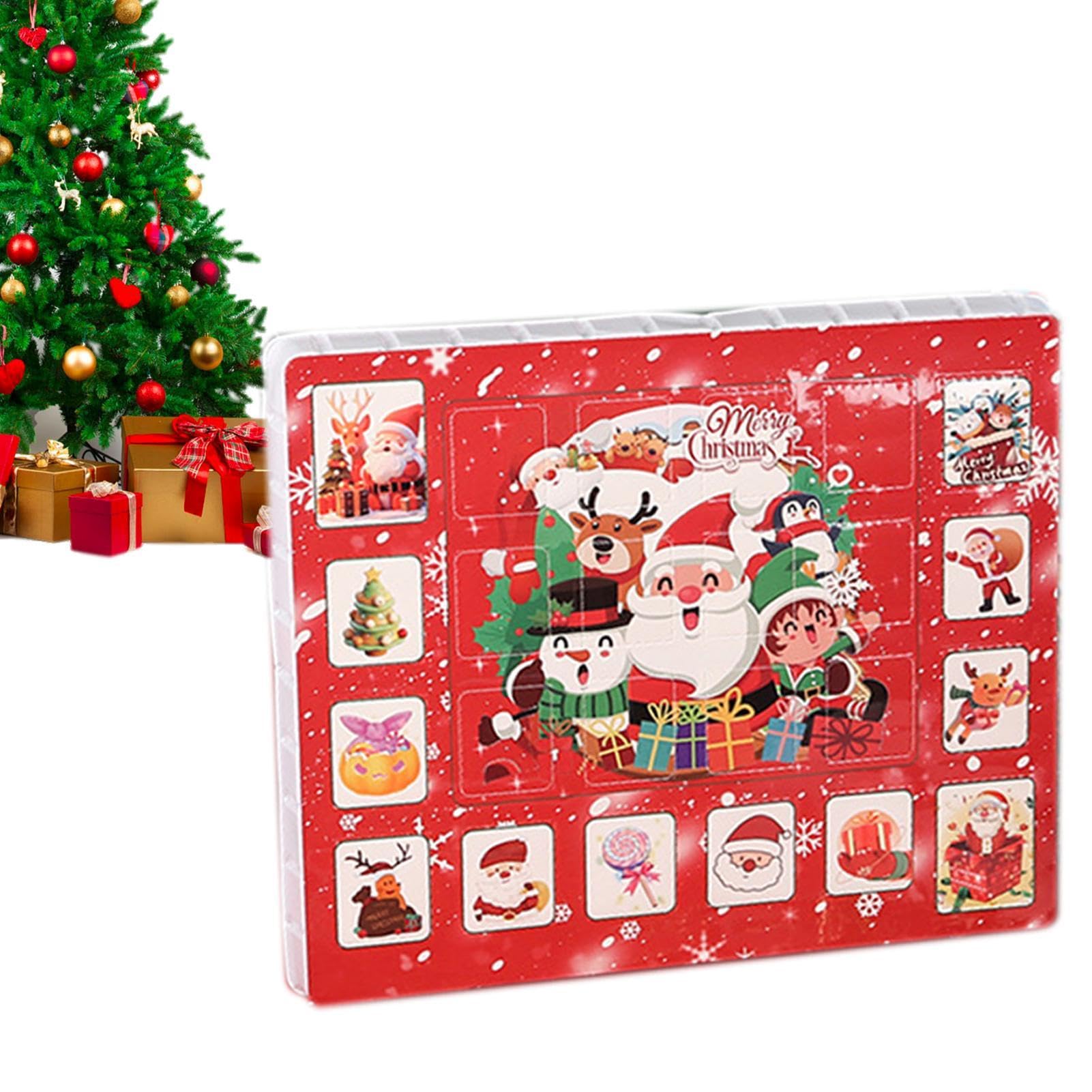 24 Days Christmas Advent Calendar Bracelet Kit - DIY Jewelry Making Set with Charms for Holiday Gifts, Party Favors & Festive Decorations | Perfect for Christmas Countdown, Gift Exchanges & Winter Celebrations