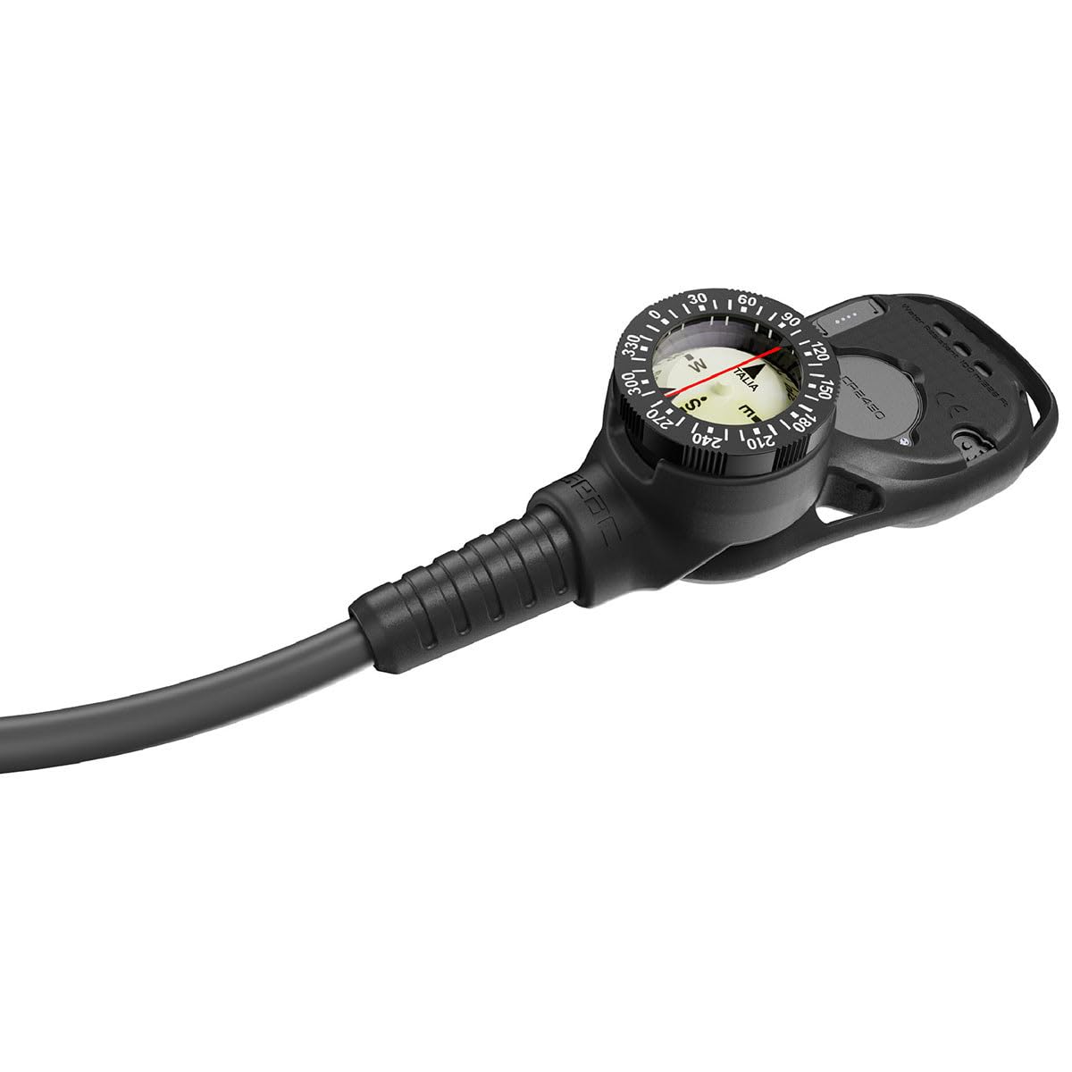 Seac Screen Dive Computer Console with SPG and Compass - Professional Scuba Diving Gear for Underwater Exploration & Safety
