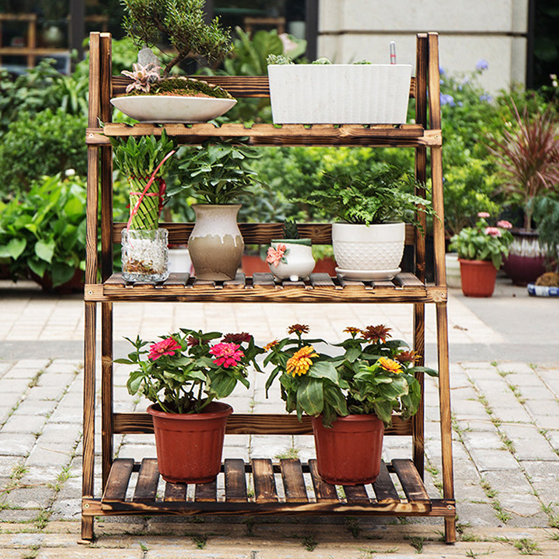 Handmade Wooden Flower Display Stand - Rustic Home Decor for Centerpieces, Weddings & Events - Perfect for Floral Arrangements, Table Decor, and Gift Presentations