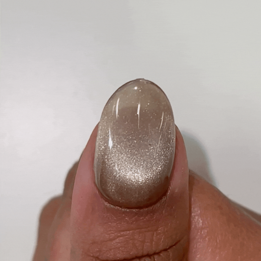 Kokoist Satin Magnet SM 17 Camel Satin - Premium Nail Art Gel for Salon & Home Manicures - Perfect for Bridal, Party & Special Occasion Nails