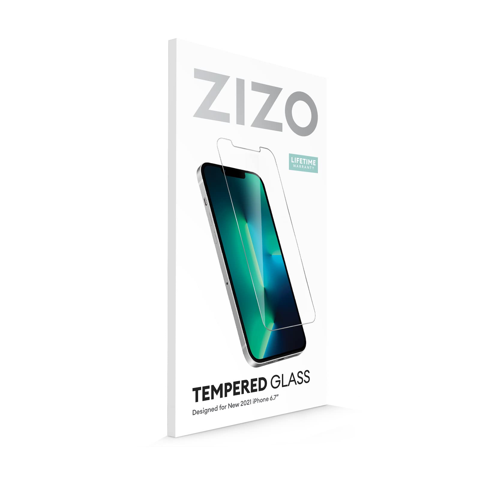 ZIZO Premium Tempered Glass Screen Protector for iPhone 13 Pro Max - 9H Hardness, Anti-Scratch, HD Clear, Bubble-Free Installation (6.7 Inch) - Perfect for Work, Travel & Everyday Protection