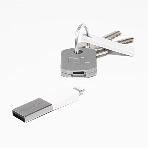 Bluelounge Kii Lightning Cable - Durable & Fast Charging USB to Lightning Cord for iPhone, iPad - Perfect for Home, Office & Travel