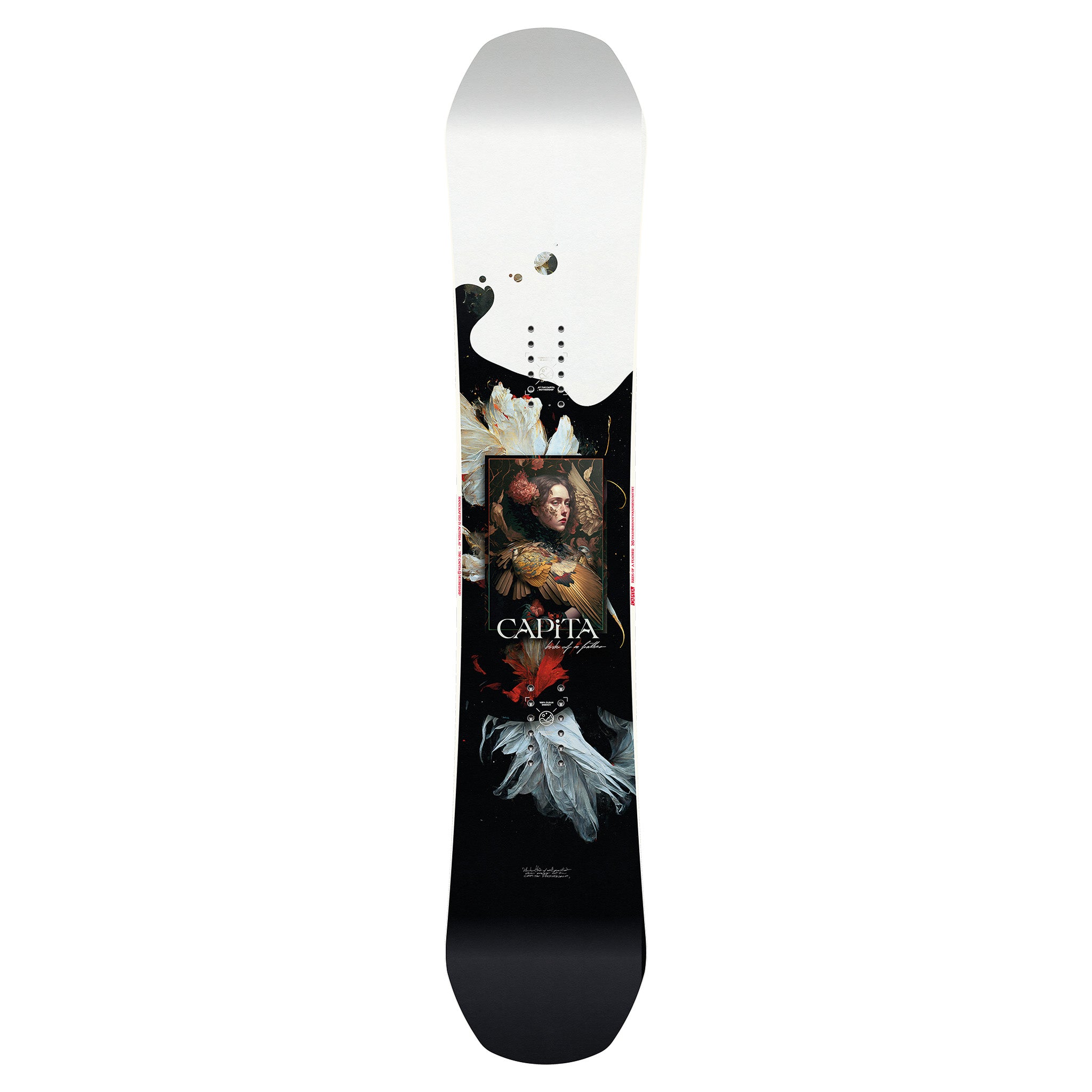 CAPiTA Women's Birds of a Feather Snowboard 2025 - All-Mountain Freestyle Snowboard for Women | Perfect for Park, Powder & Groomed Runs