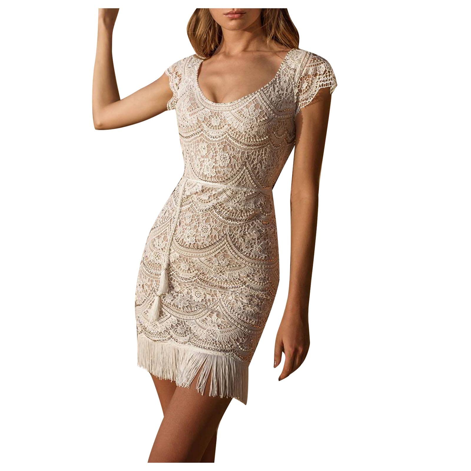 Floleo Women's Summer Dresses - Sleeveless Slim Fit Long & Short Sundresses | Trendy Casual Beachwear, Vacation Outfits & Summer Party Dresses