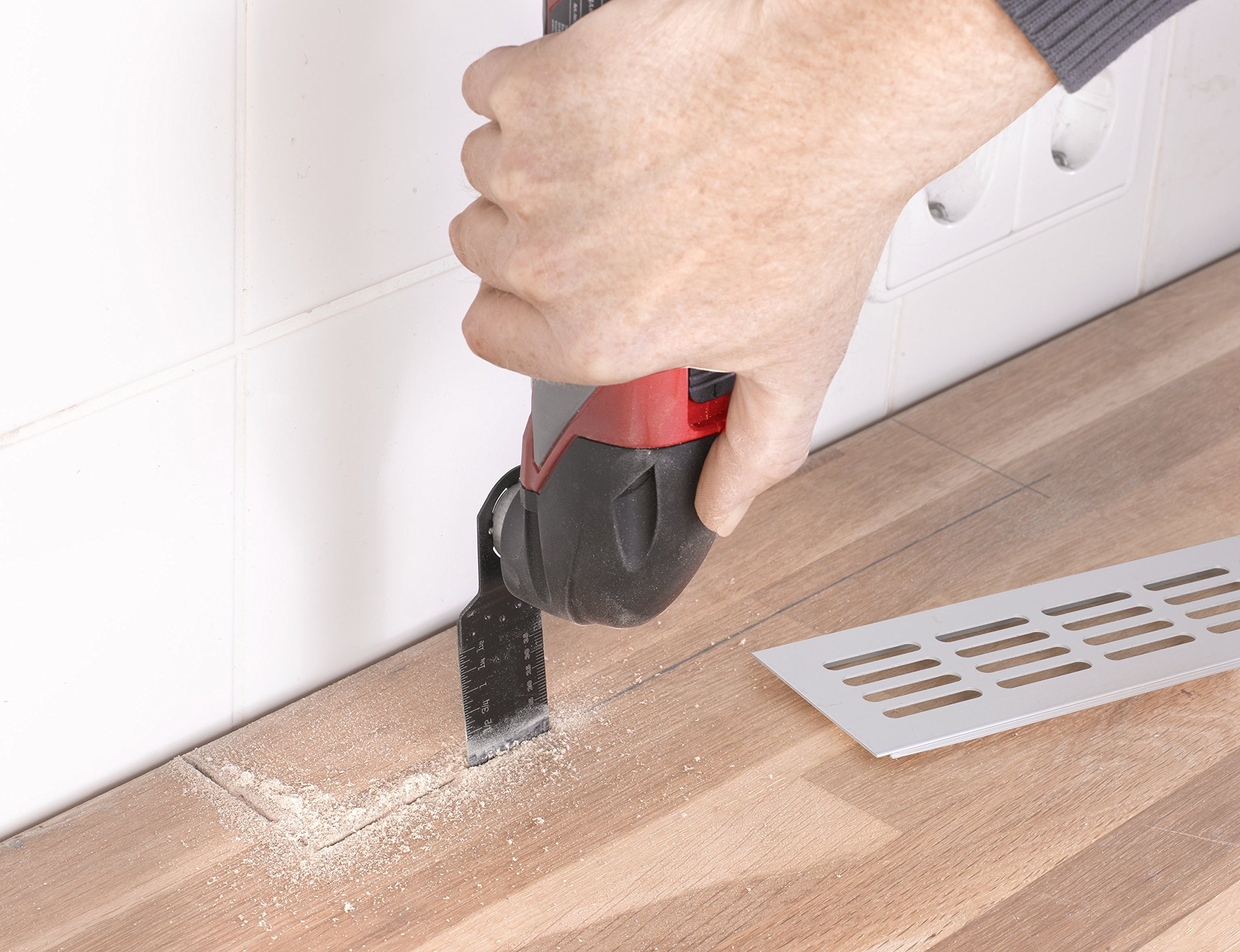 709194 Tile and Grout Cleaner Brush Attachment - Black - Perfect for Bathroom, Kitchen & Shower Tile Cleaning