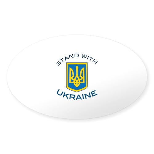 Clear - Stand With Ukraine Sticker