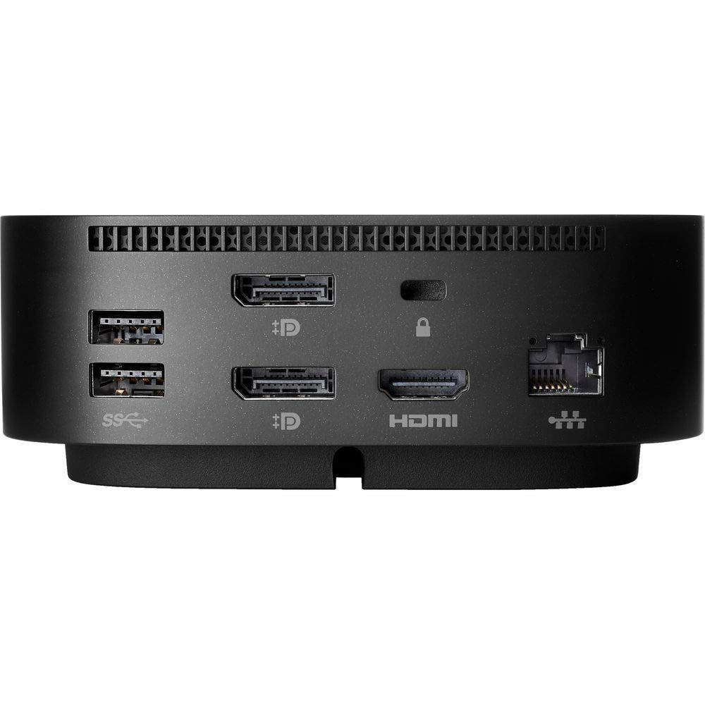 HP USB-C G5 Docking Station - Universal Laptop Dock with 100W Charging, Dual 4K Display, 10 Ports for Home & Office Workspace Setup