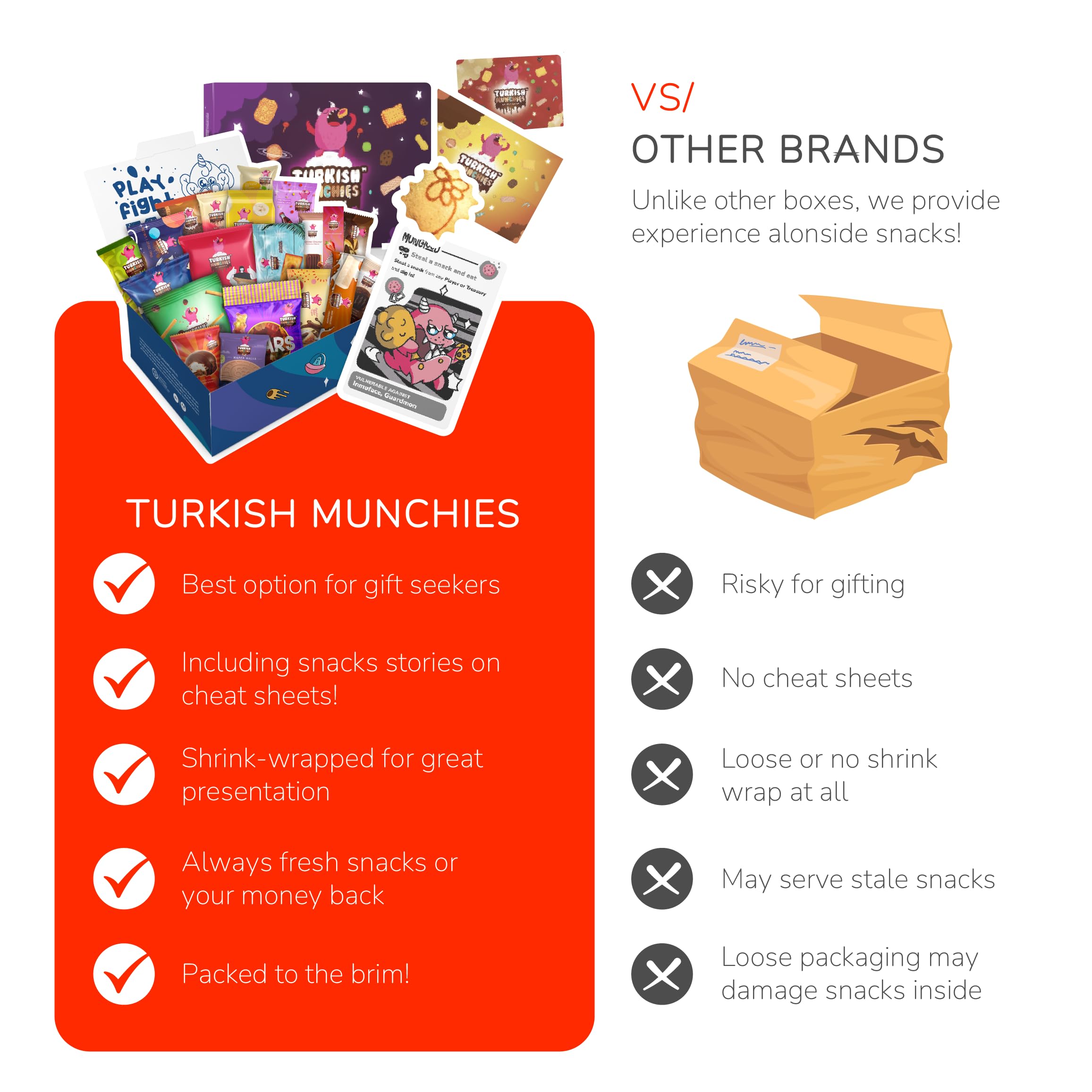 Premium International Snack Box - 32 Full-Size Exotic Snacks from Turkey & Worldwide | Unique Gourmet Candy Gift Set for Foodies | Perfect for Office Snacking, Birthday Gifts & Cultural Food Exploration