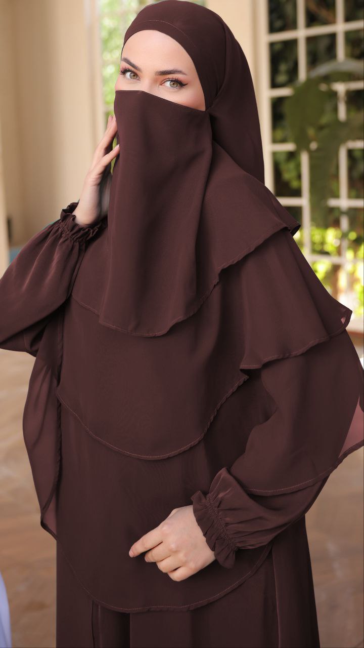New Arrival Colorful Niqabs - Breathable Lightweight Hijab Scarf for Women | Perfect for Daily Wear, Prayer & Outdoor Activities